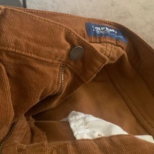 Brown corduroy pants